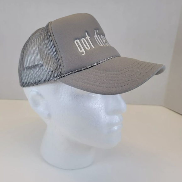 Got Diesel? Gray Trucker Mesh Back Snap Back Otto Hat - Picture 7 of 11